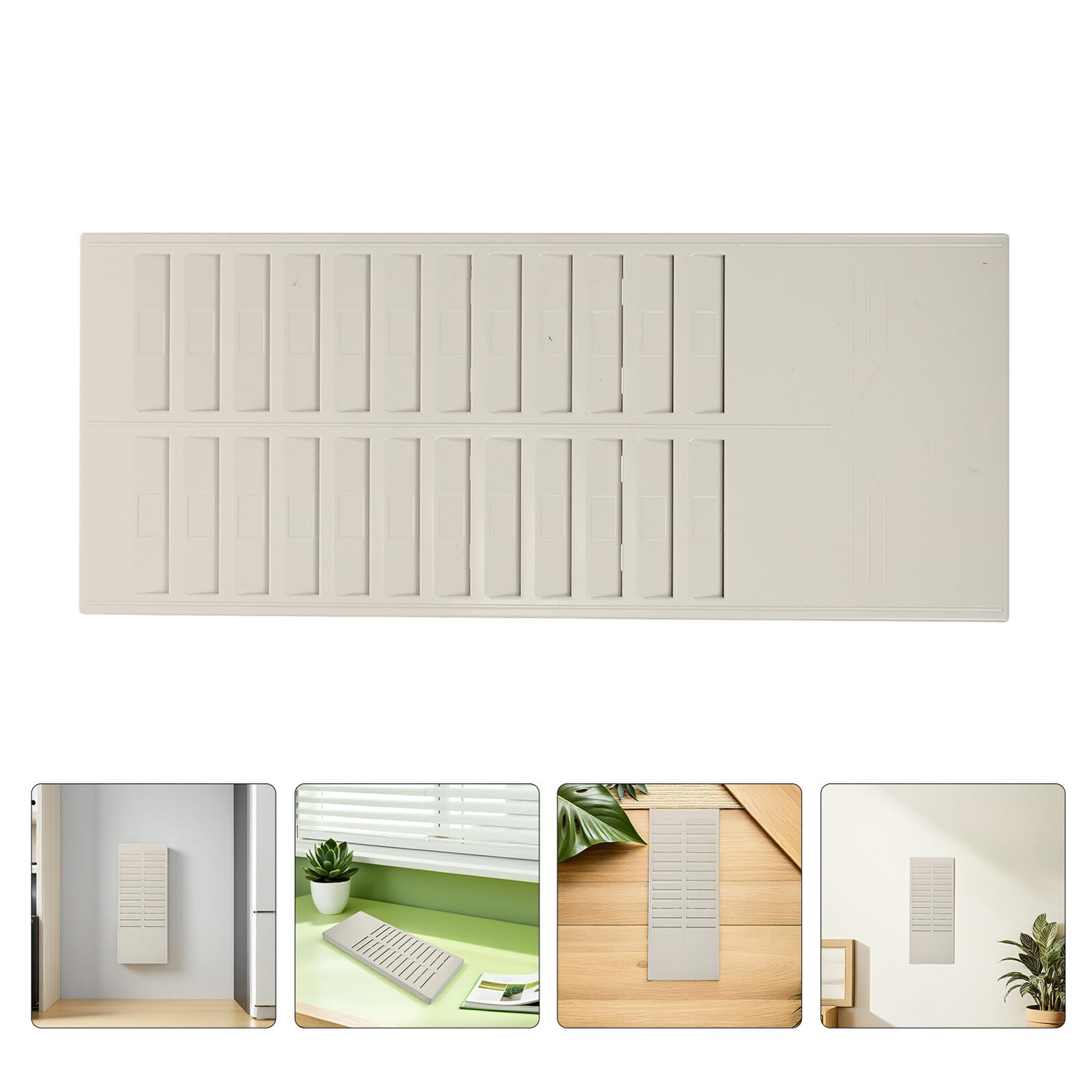 Mipcase 2pezzi Porta Tessere Da Parete e Scrivania Organizzatore Per Tessere Supporto in Plastica Resistente Per Ufficio e Magazzino