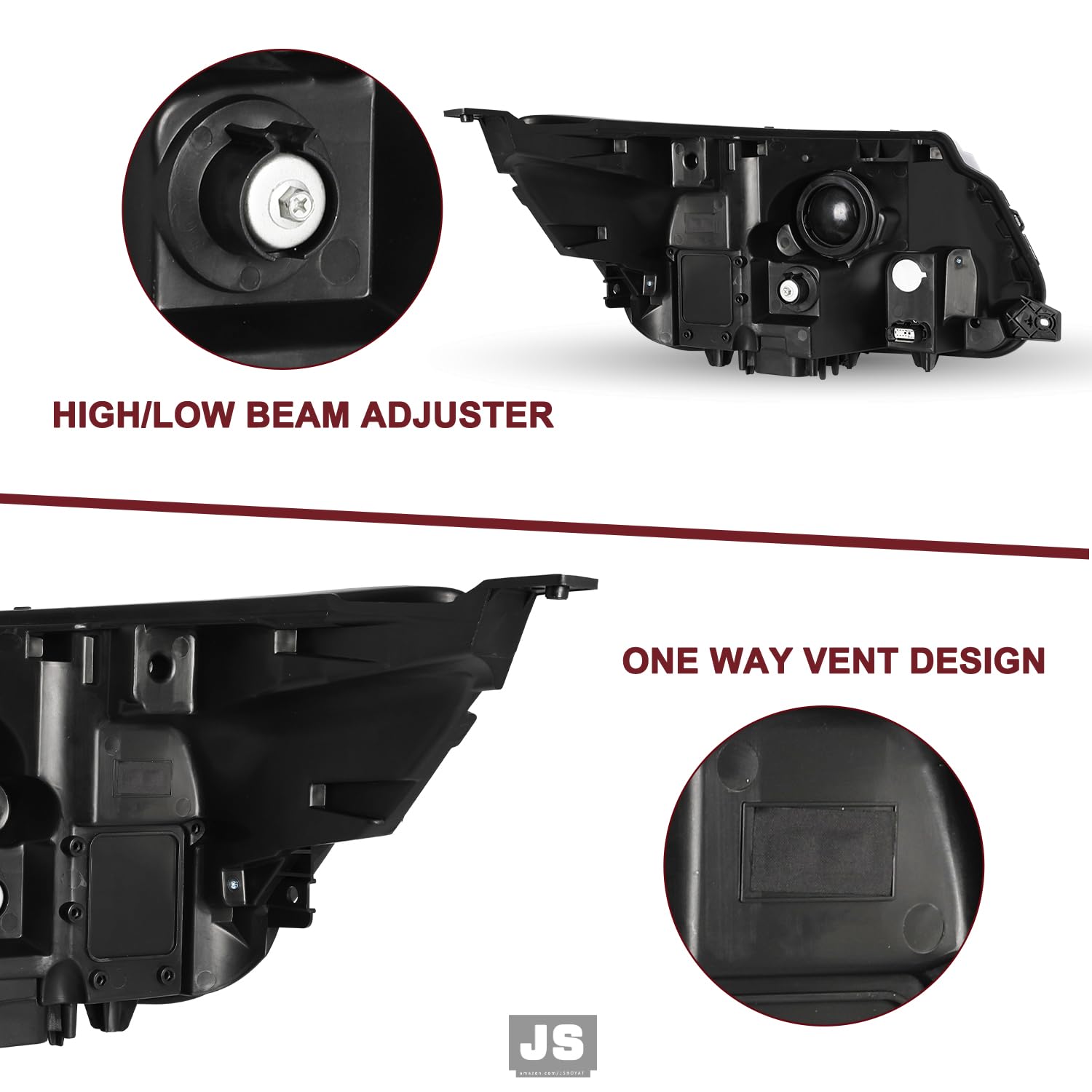 Amazon.com: JSBOYAT OE Style Headlight Assembly Factory