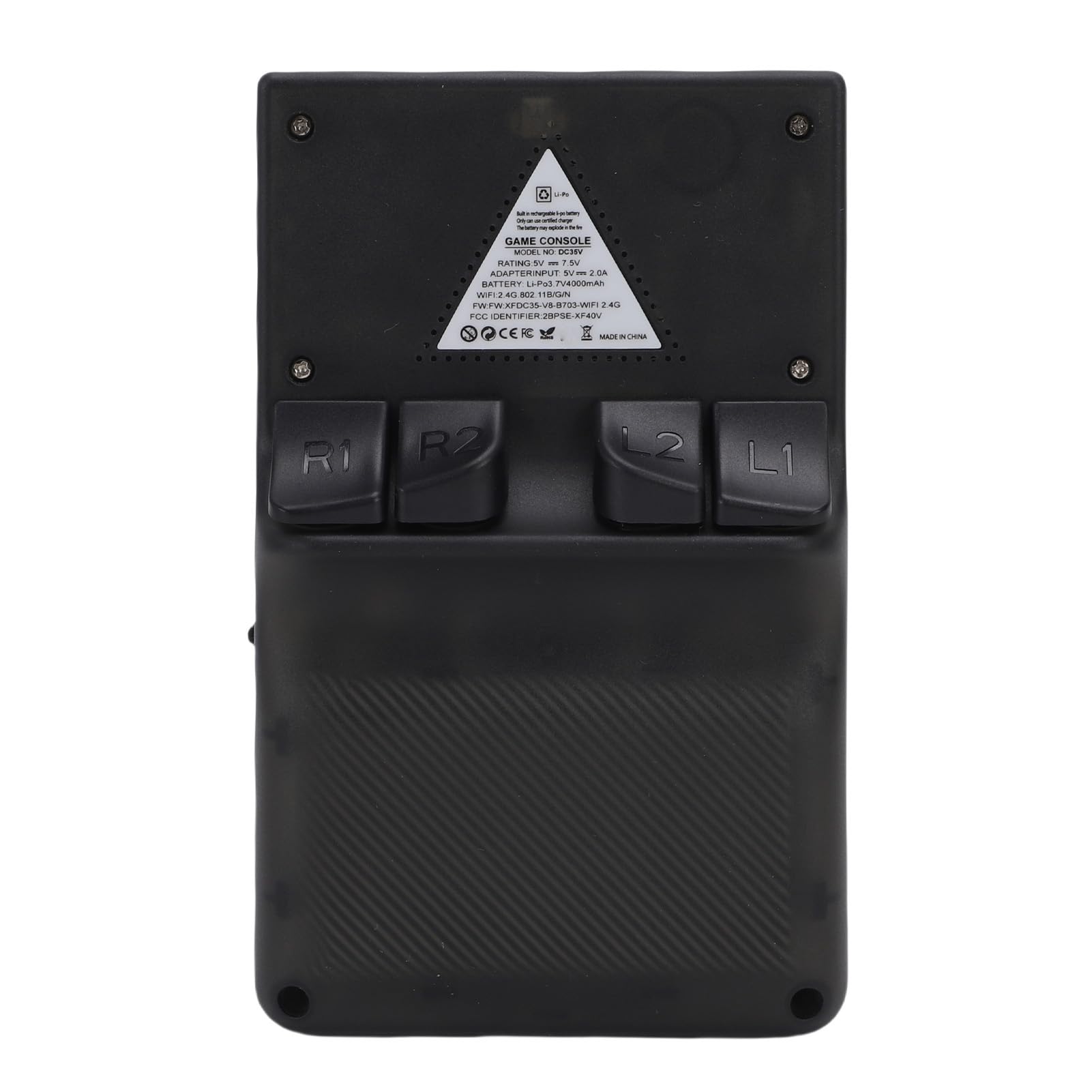Pissente Console Portatile per Emulatore di Videogiochi Console da Gioco retrò WiFi con Doppio Joystick con Schermo da 3,5 Pollici per Lunghe Sessioni (128G)