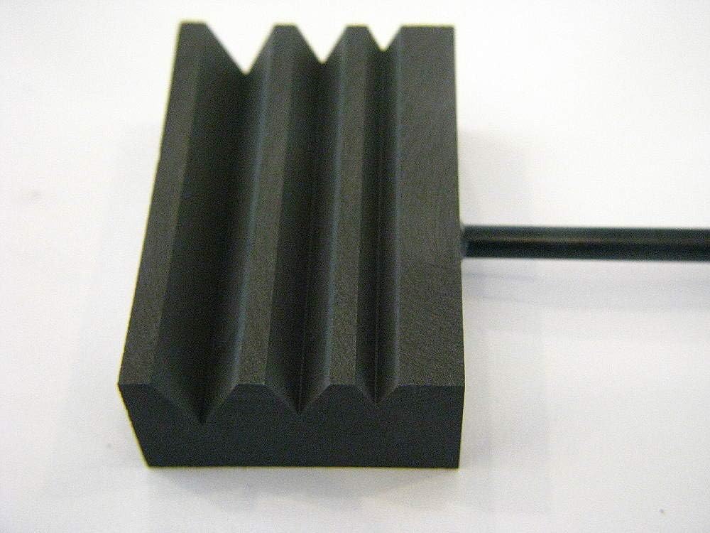 Devardi Glass 3 Slot Saucer Graphite Shaper Lampwork, Beadmaking