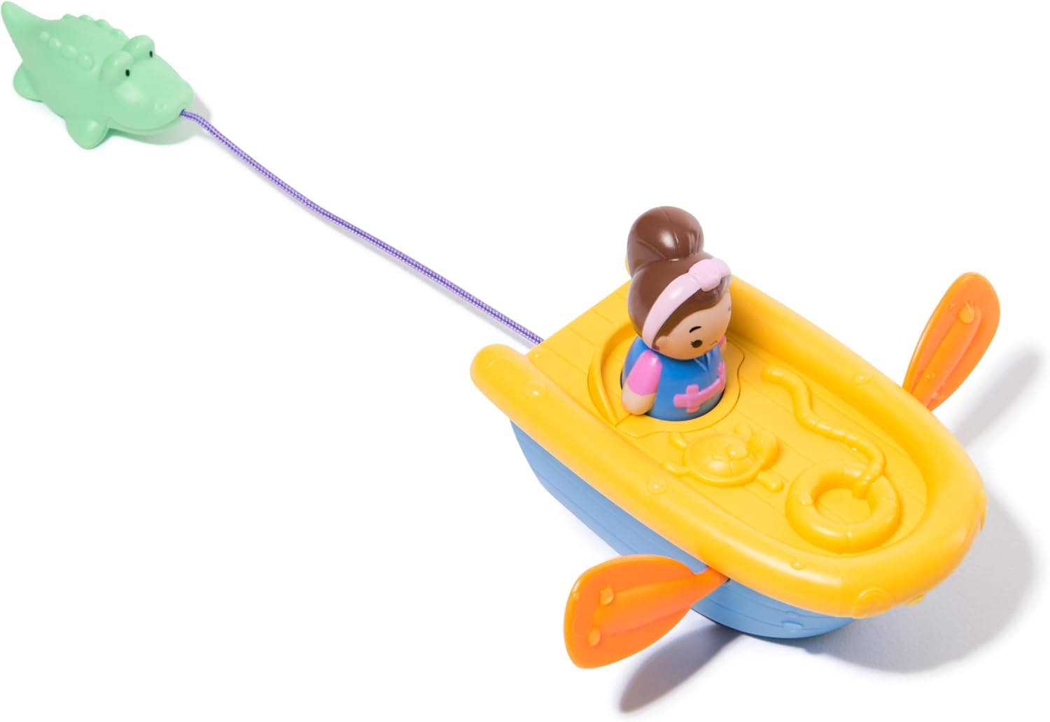 Ms. Rachel Official Row Your Boat Water Toy, Educational Bath Toys & Toddler Toys for Girls & Boys Ages 2-3+ Years
