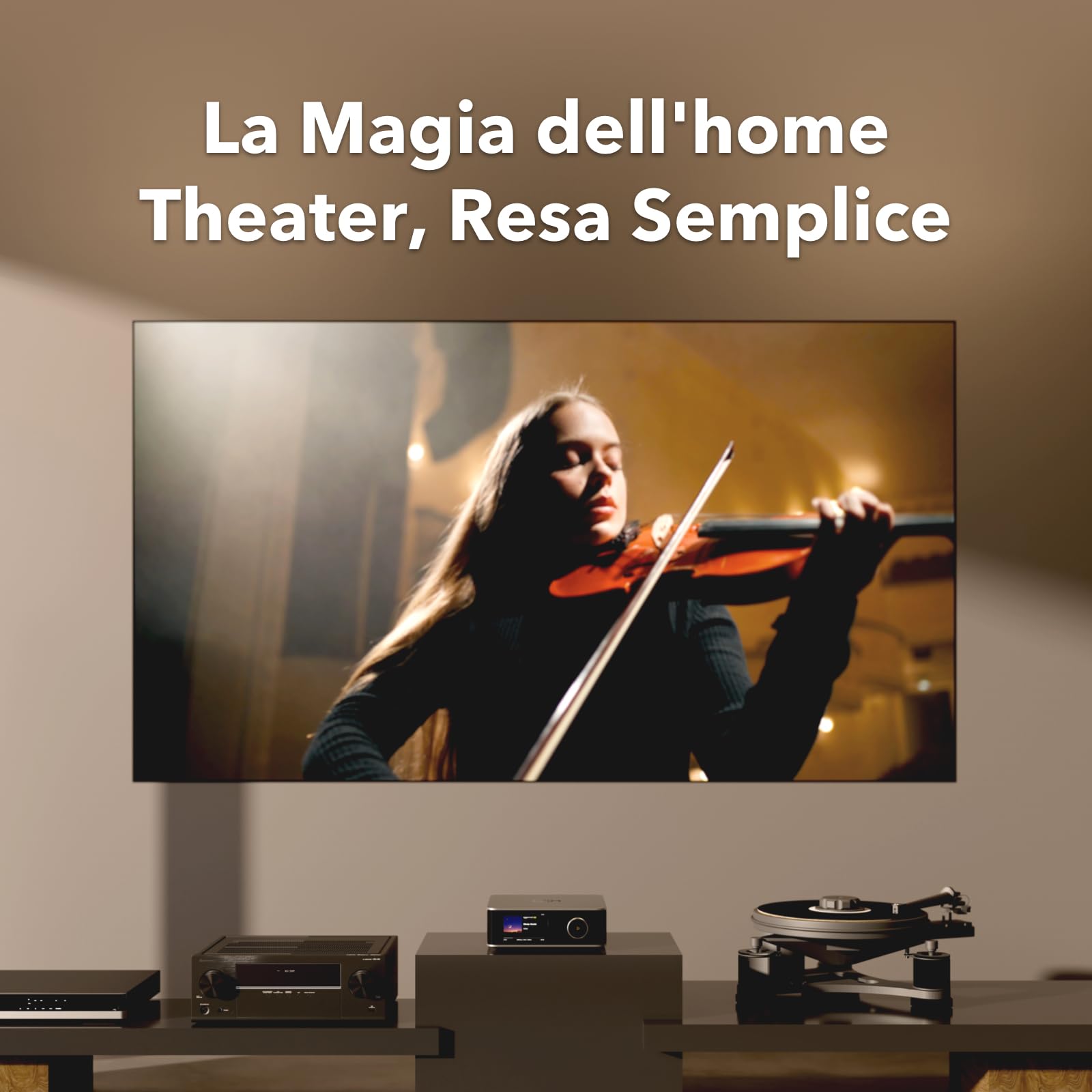 WiiM Ultra Music Streamer Preamplificatore Digitale Touchscreen 3,5" Google Cast Alexa Streaming Spotify Amazon Music Tidal HDMI ARC Ingresso Phono Uscita Cuffie Grigio