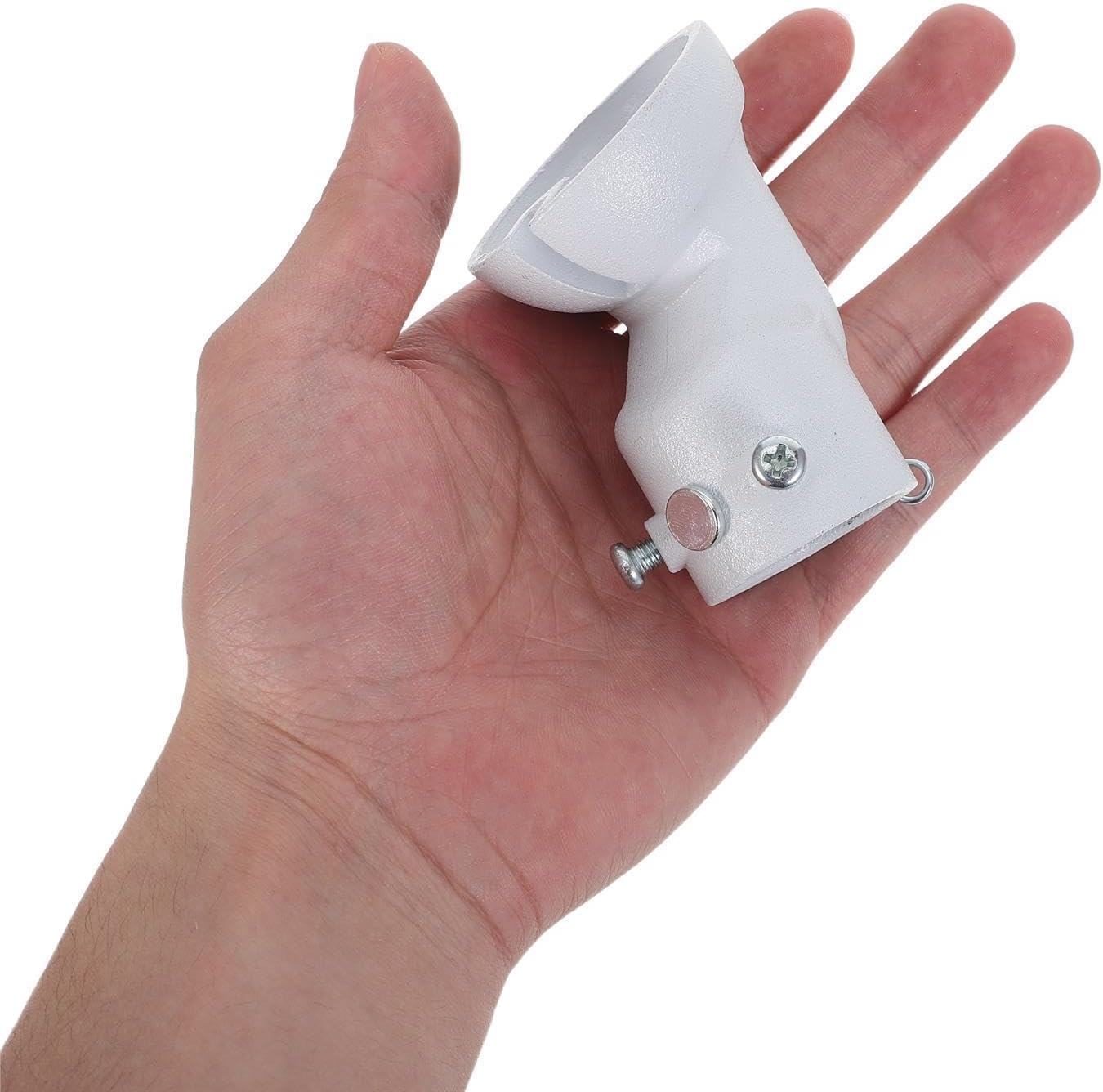 Ceiling Fan Mounting Bracket Adapter for Angled and Cathedral Ceilings Steel Construction Adjustable Mounting Bracket to 45 Degrees Flexible Installation Effortless