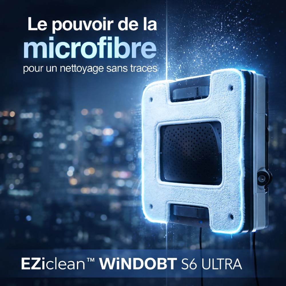 eziclean Windobot S6 Ultra robot do mycia szyb