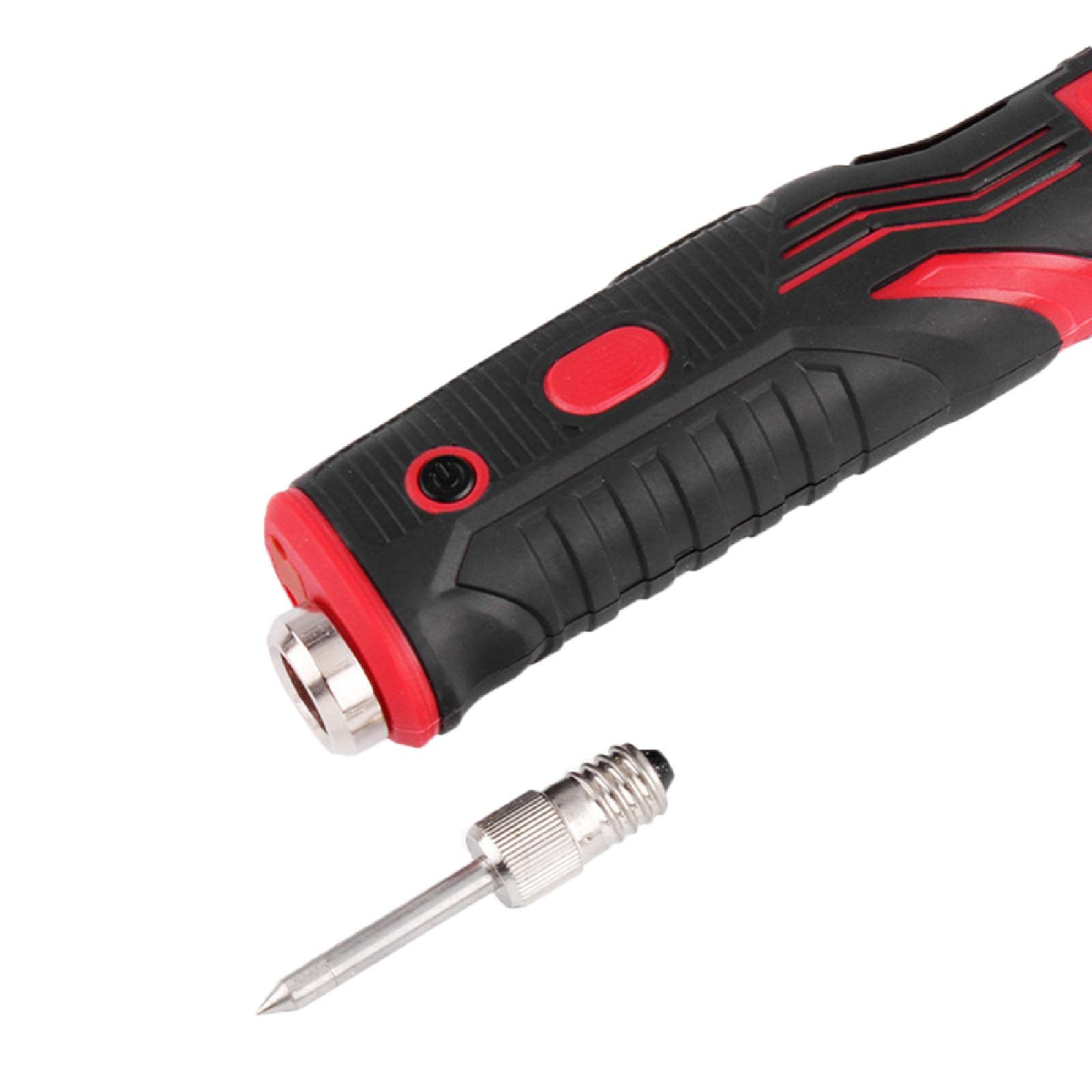 Soldador portátil inalámbrico de 1800mAh, herramienta de soldadura recargable con sensor táctil y foco LED, kit profesional de soldadura inalámbrica segura