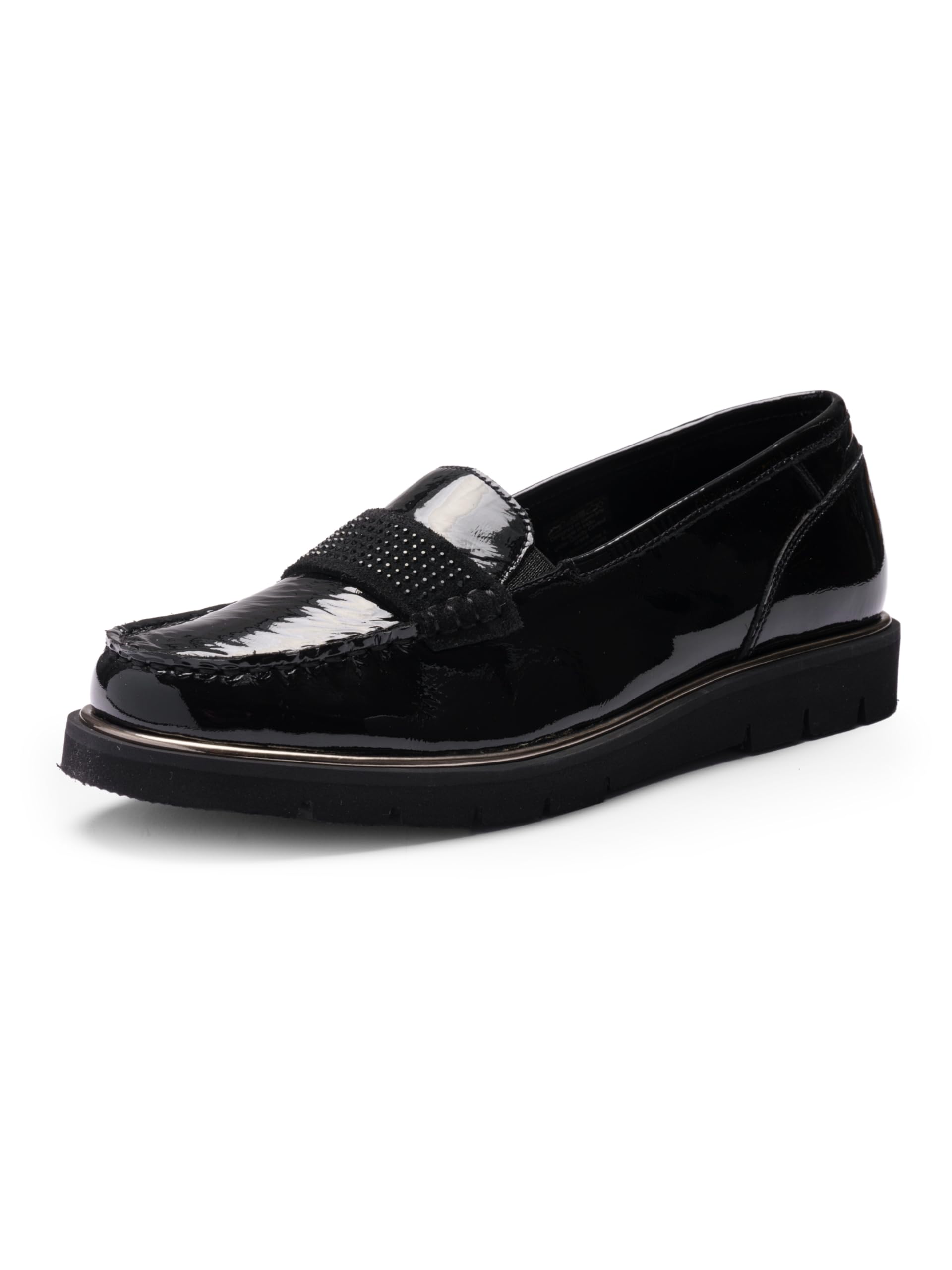 ARA Women's Dallas Slipper, Black, 41 EU Weit
