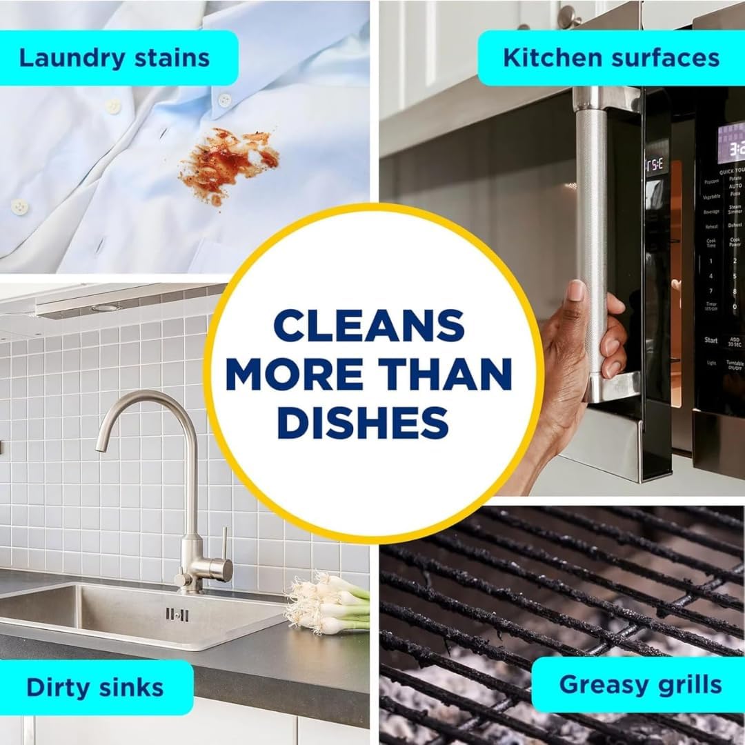 Platiinum Powerwash Dish Spray & Dish Soap Refill Set, Clean Dishes Spray, Easy Dish Washing, Powerful Dish Soap, With Fresh Scent, Value Size 21.5 Fl oz, 5 Pack