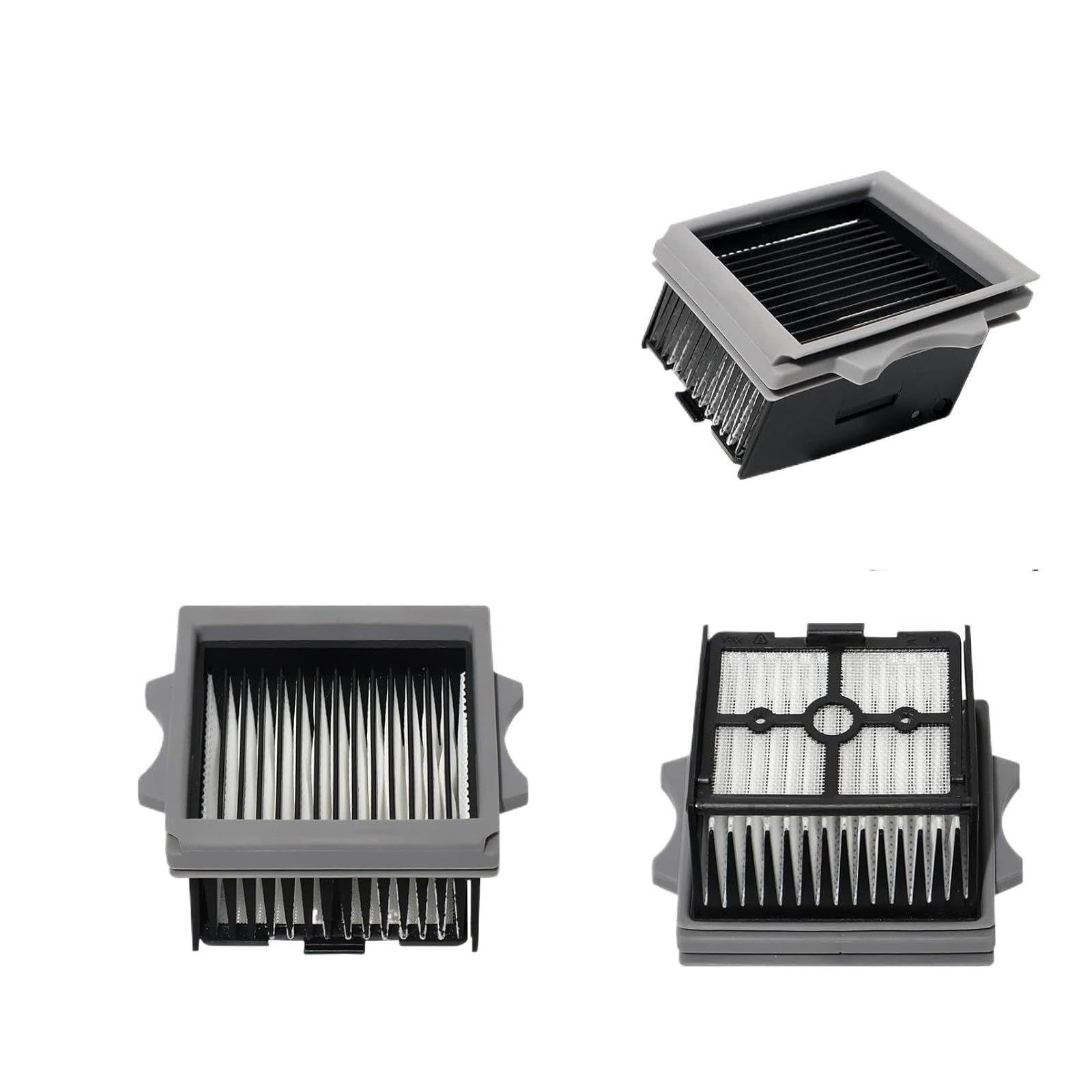 Accesorios de filtro de cepillo de rodillo consumible for aspiradora en seco y húmedo, compatibles con Tineco, Floor One Switch S6/Stretch S6/S7 Stretch Ultra(3pcs)
