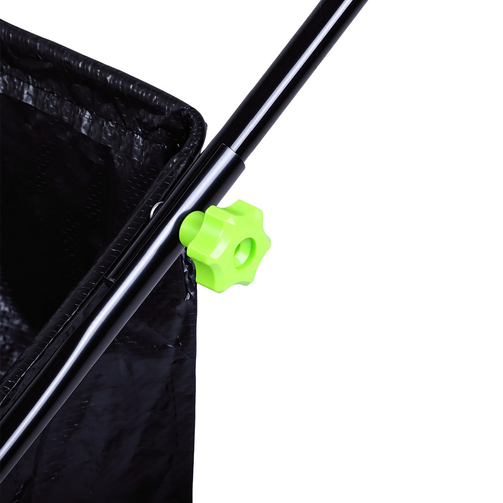 Barredora de Césped de Empuje con Altura de Cepillo Ajustable, 53 Cm