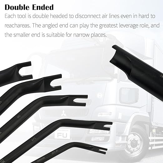 SUGOOE 42400 5 Piezas Herramienta Desconexión Línea Aire, Herramientas Camión miniatura 4