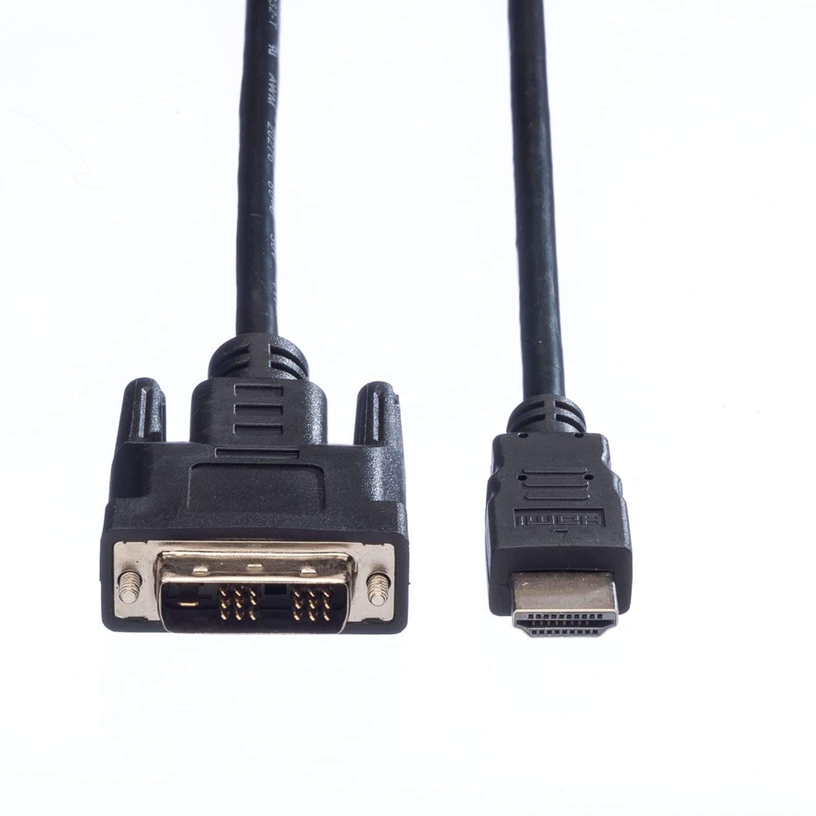 VALUE Cavo DVI (18+1) - connettore HDMI nero 1m