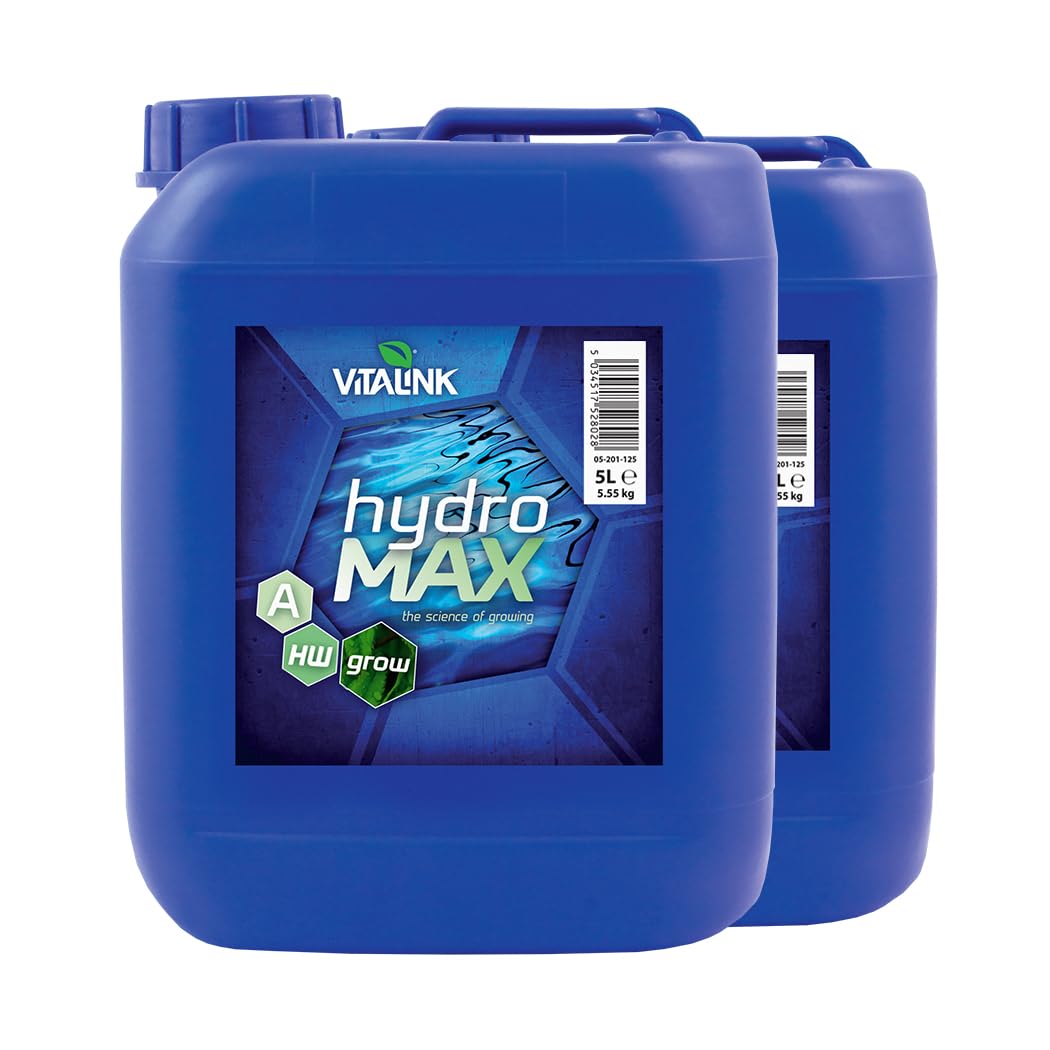 VitaLink 5 Litre Hydro Max Grow Hard Water - Blue