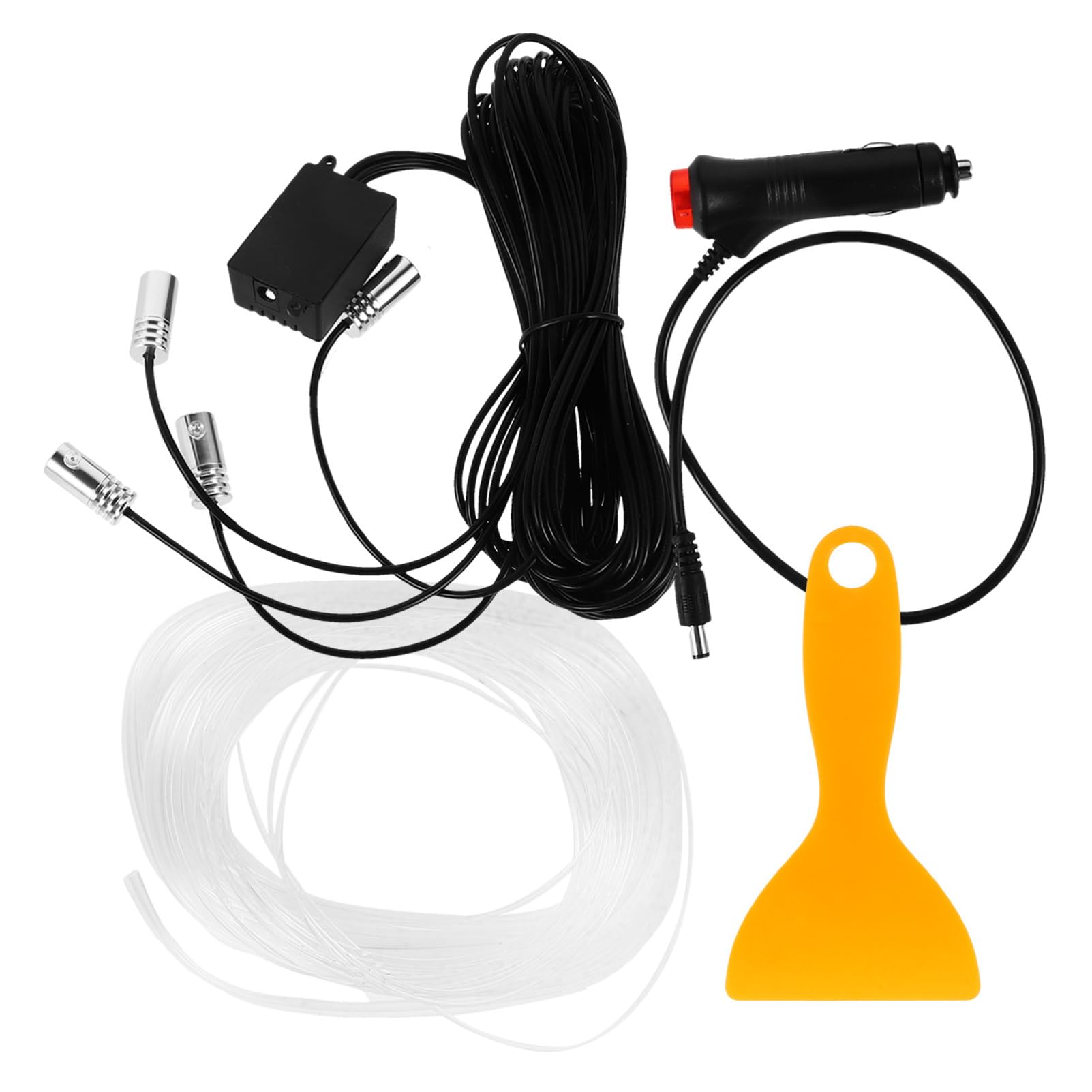 Kit de Fibra Óptica LED 6m, 10 W, 12 V, 1 Set para Coche