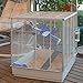 Ferplast Jaula Grande para Hurones FURET XL, Tres Niveles con Accesorios, Hamaca...