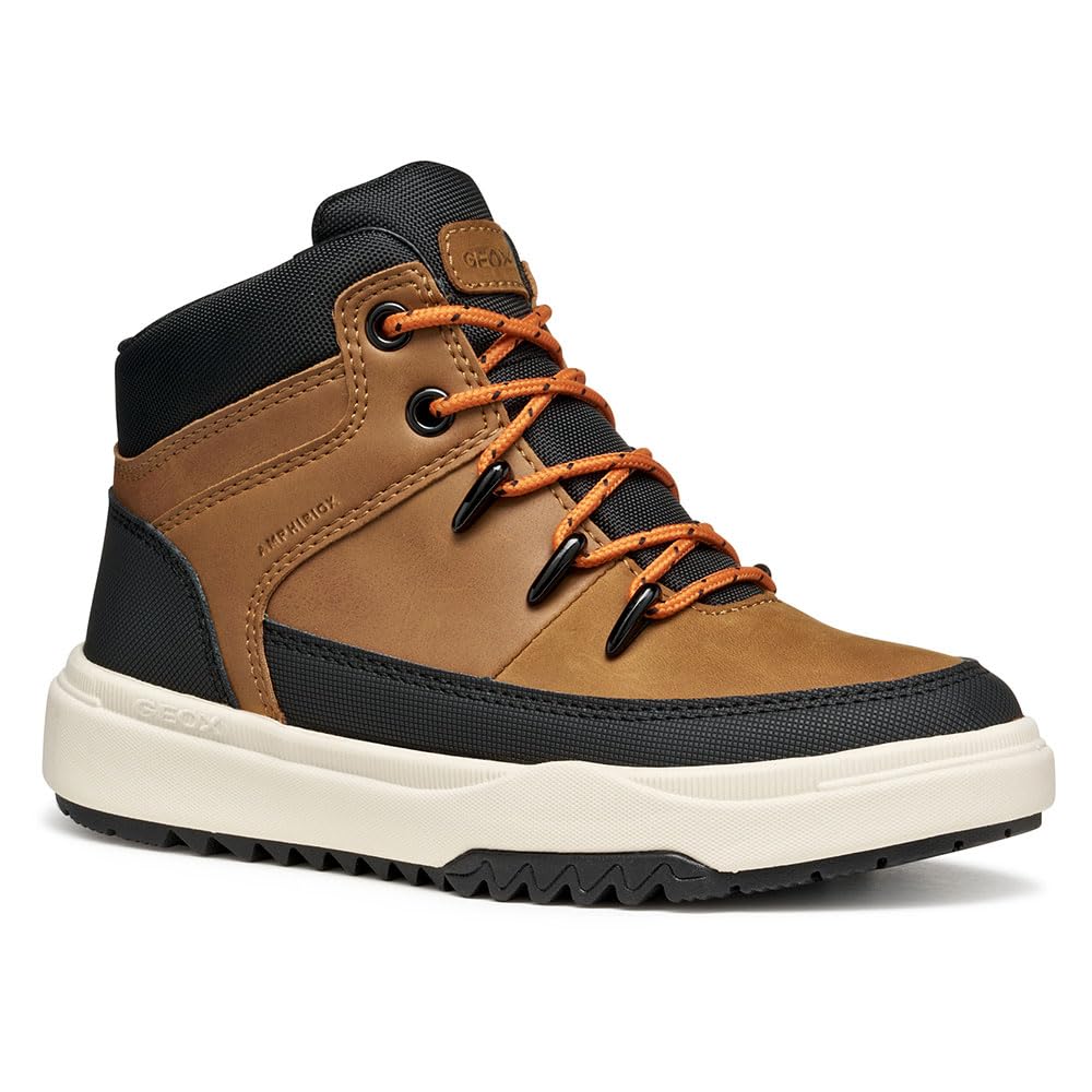 Geox Boys J Bunshee Boy B Abx Ankle Boot, Light brown, 11.5 UK