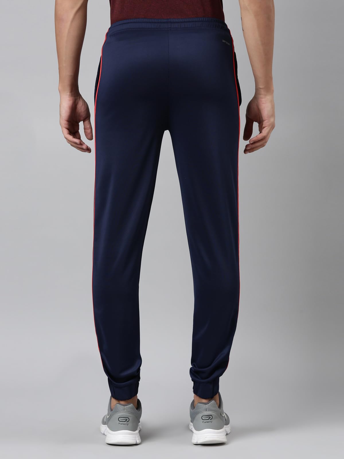 Dixcy Scott Originals Piping with Drawstring Regular Fit Track Pant for Men - Atom Jogger(Navy)-L 1