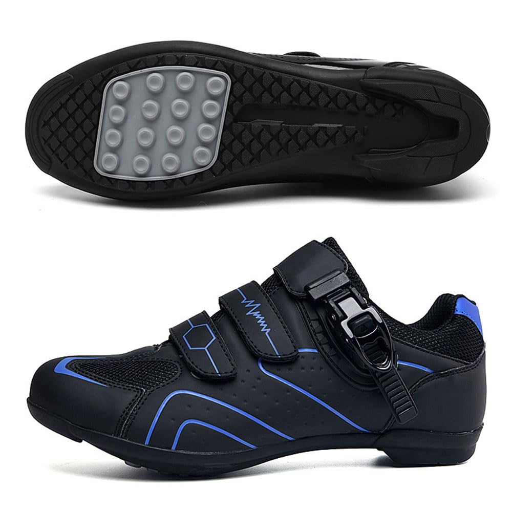 Scarpe Ciclismo Strada Uomo Suela de Goma Bici Scarpe MTB Uomo Donna Unisex Equitazione MTB da Ciclismo da Bici Nessun Tacchetto, 36EU-47EU