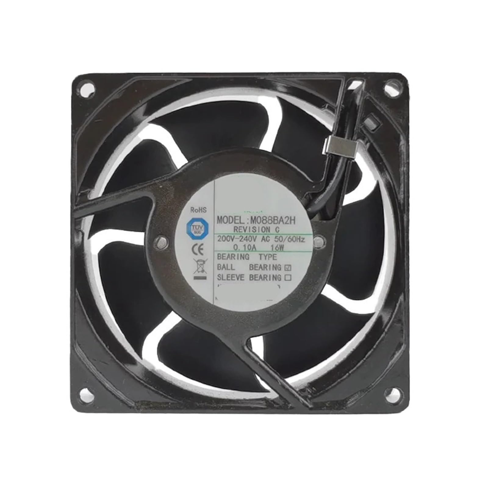 WEUSANXPL M088BA2H 220V AC 50/60Hz 0.10A 16W 92x92x38mm 9238 Cooling Fan