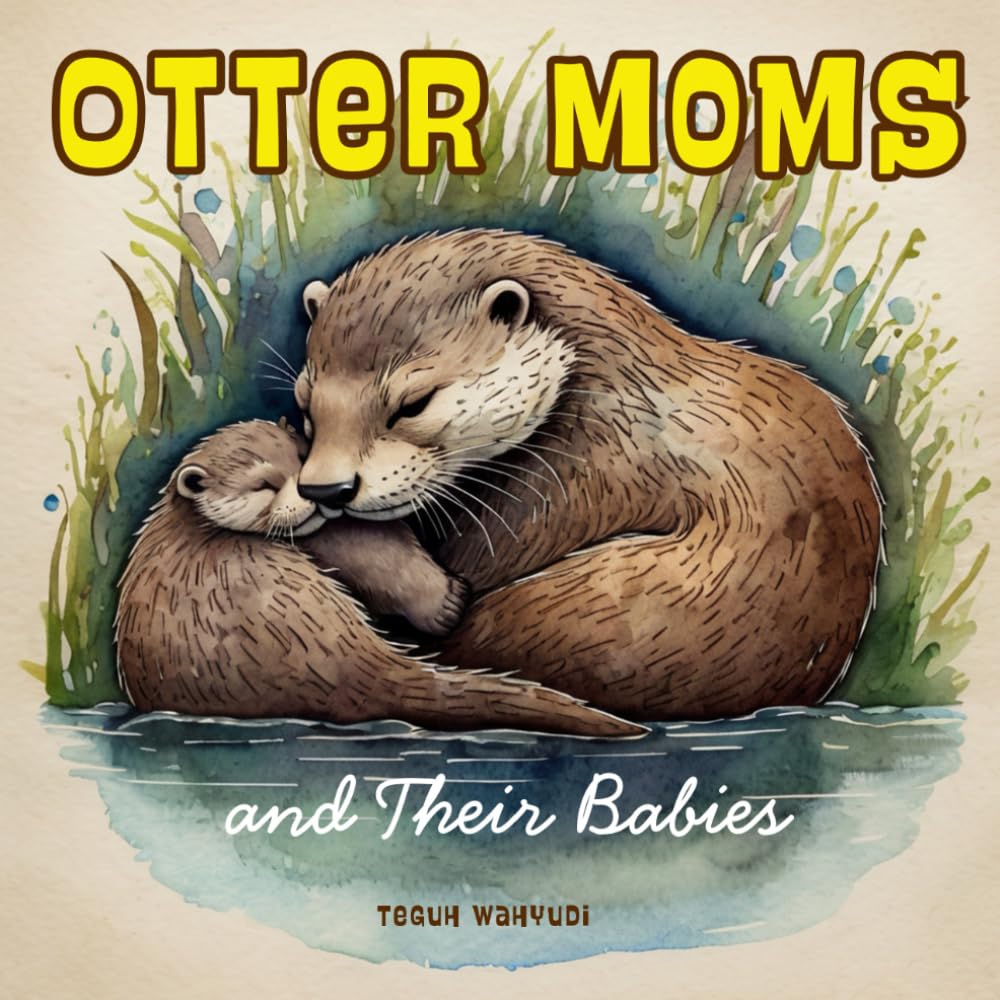 Otter Moms and Their Babies: Kids Book About Otters for Ages 3-5