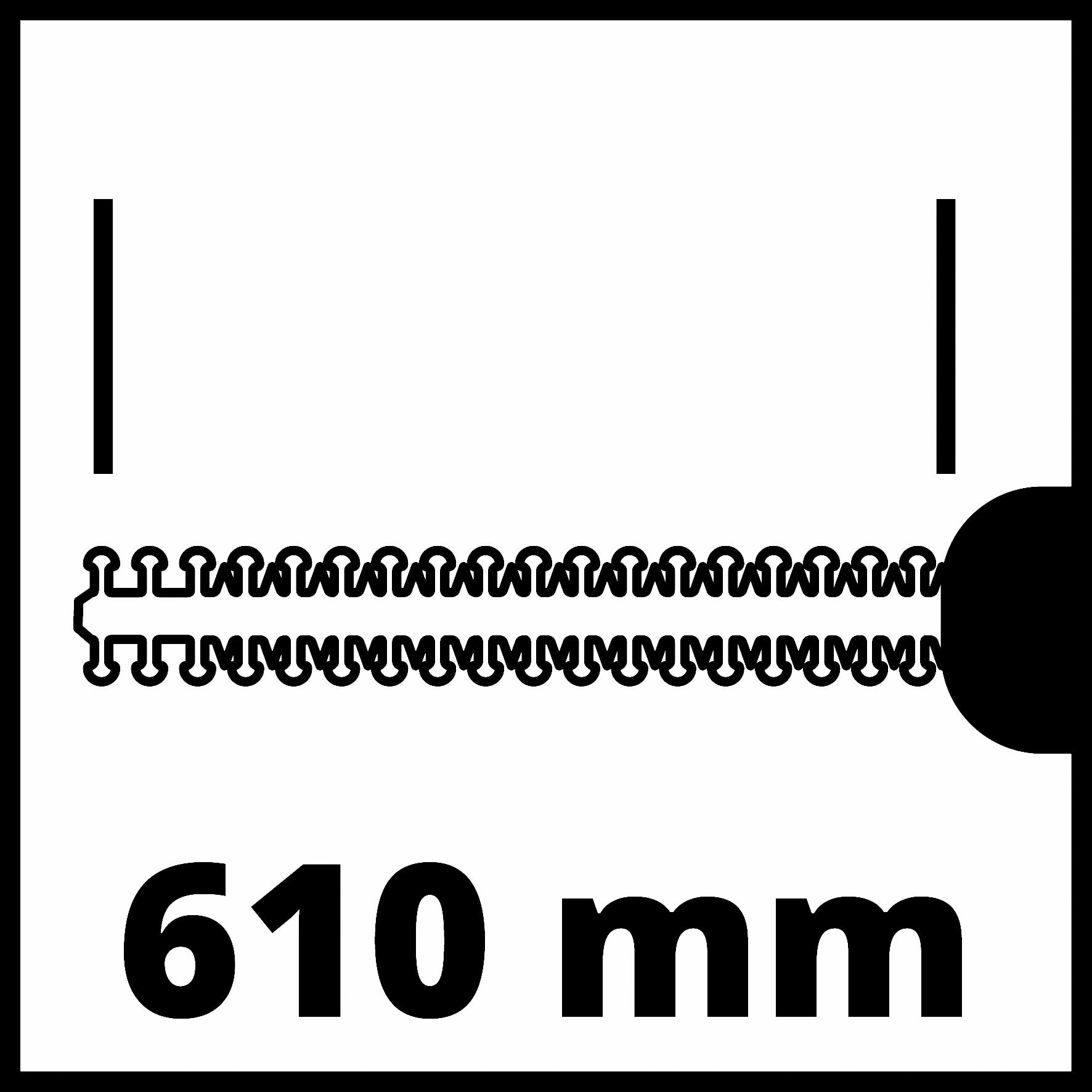 Einhell Aku. nożyce do żywopłotu GE-CH 36/61 Li-Solo Power X-Change (Li-Ion, 36V, metalowa przekładnia, długość ostrza 67 cm, odstęp między zębami 26 mm, z walizką, bez akumulatora i ładowarki).