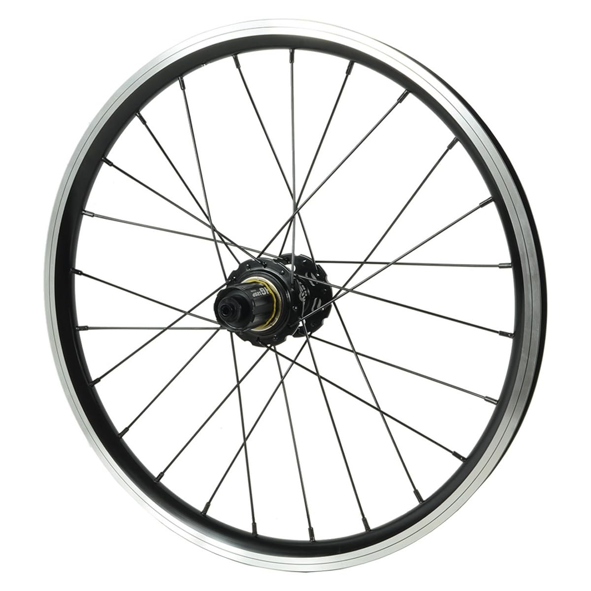 Juego Ruedas Bicicleta Plegable 20 Pulgadas 406 Ruedas BMX Llanta De Aleación De Aluminio Rueda Liberación Rápida Freno De Disco 24H Cassette De 7 A 12 Velocidades
