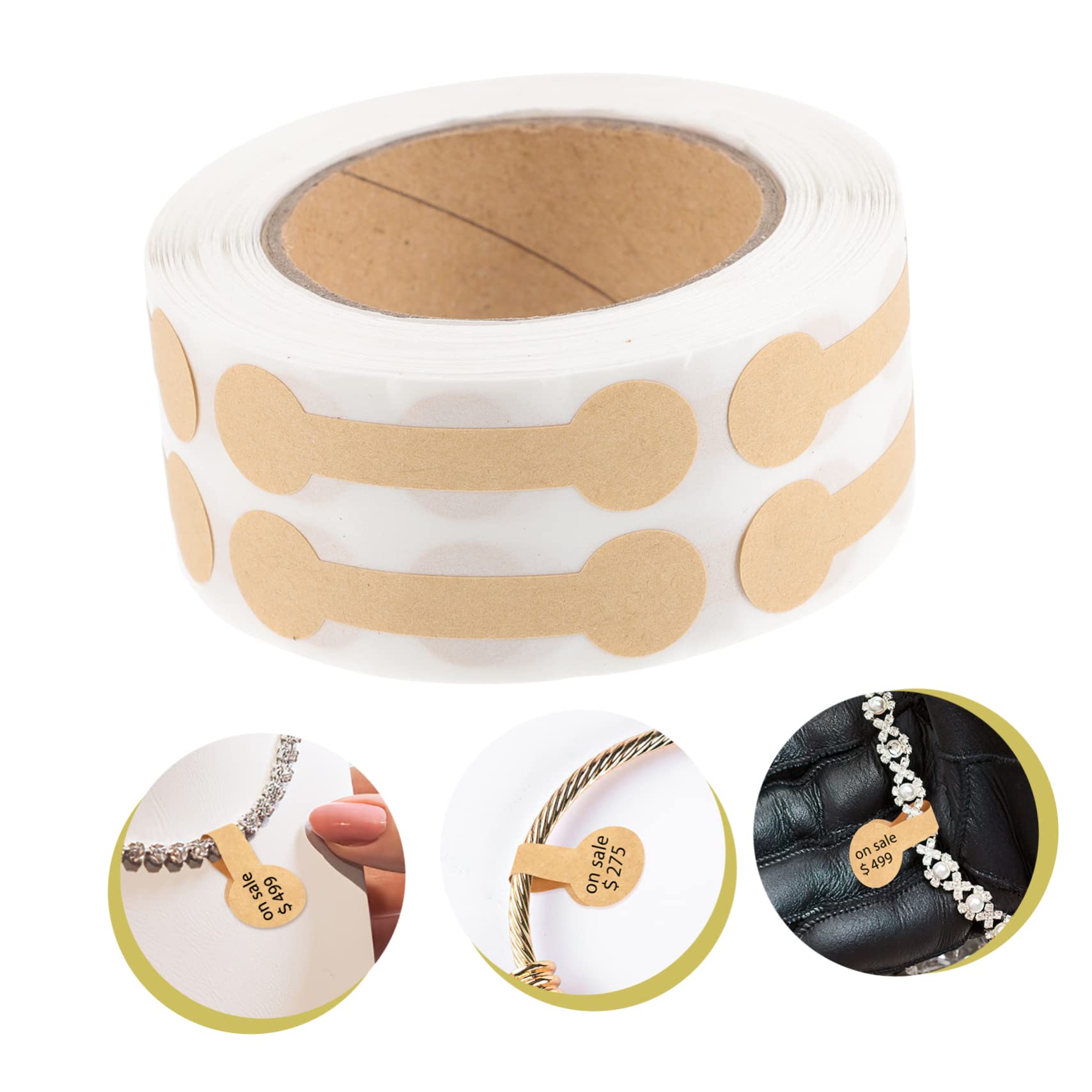 NUOBESTY 5 Set Di Etichette Adesive Per Decorazioni Natalizie Adesivi Di Tenuta Fatti A Mano Nastro Antimanomissione Per Scatole 2 * 5