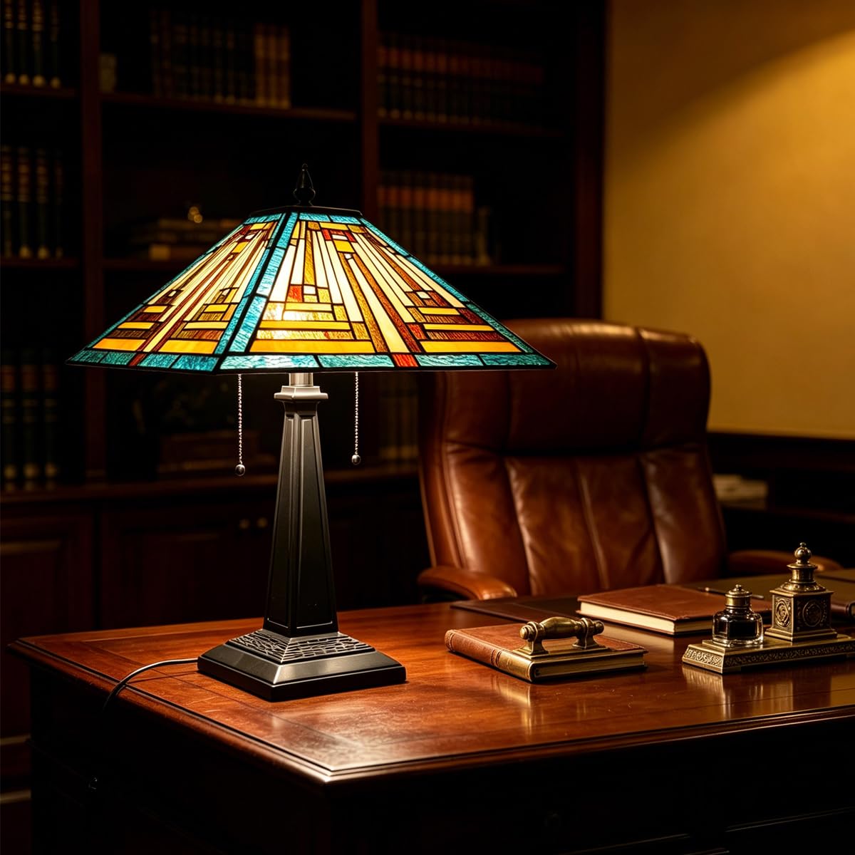 COTOSS Tiffany Table Lamps,16