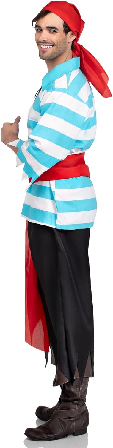 Leg Avenue Men's Pillaging Pirate Costume - Image 4
