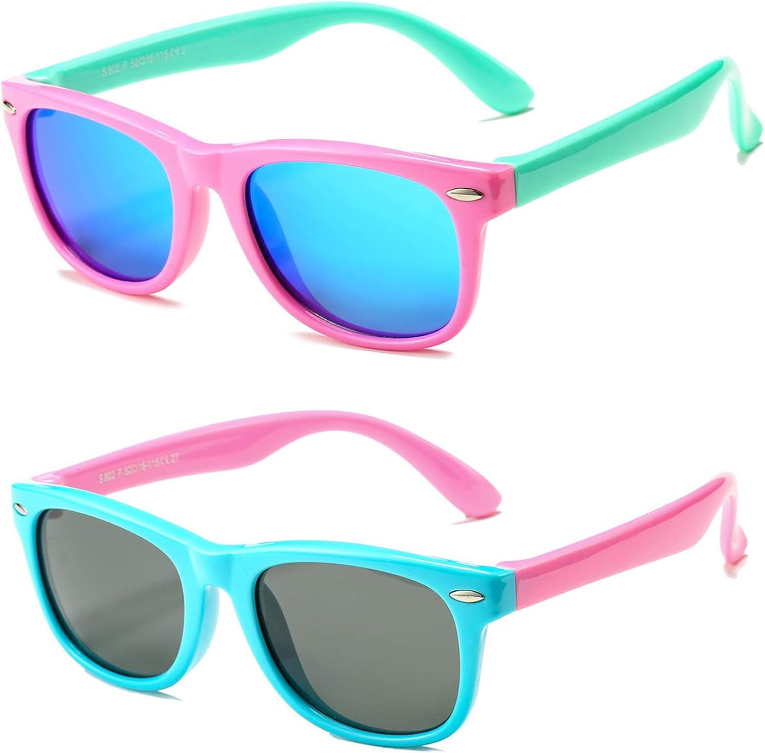 C8 2pack ( Pink Green/Blue Mirror + Blue Pink/Grey )