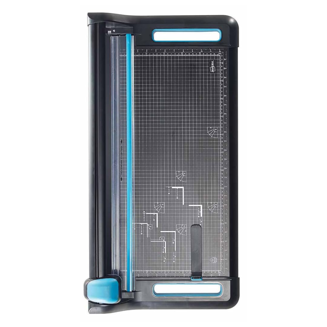 Avery España P640 Cortadora de precisión con cuchilla giratoria, tamaño A2, luz de corte 640mm, capacidad hasta 30 hojas, garantía 7 años