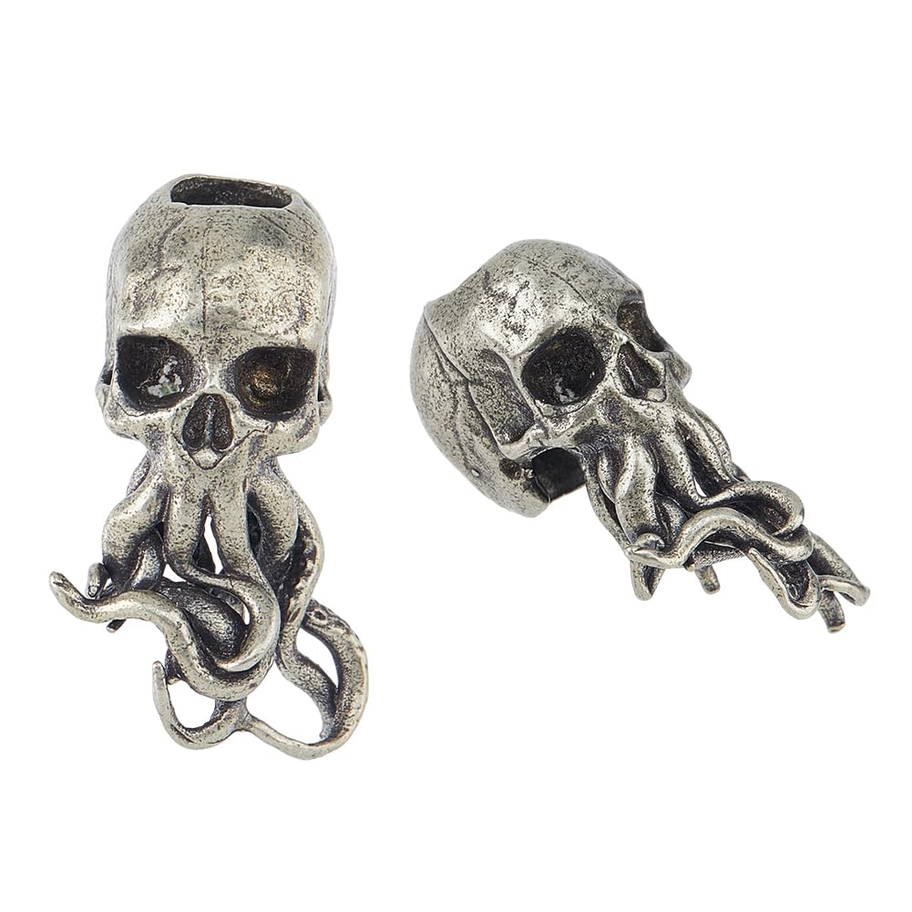 20 stuks tibetaans zilveren kraaltjes rond 5 x 4,3mm gat: 1mm | Metalen kralen met standaard gat