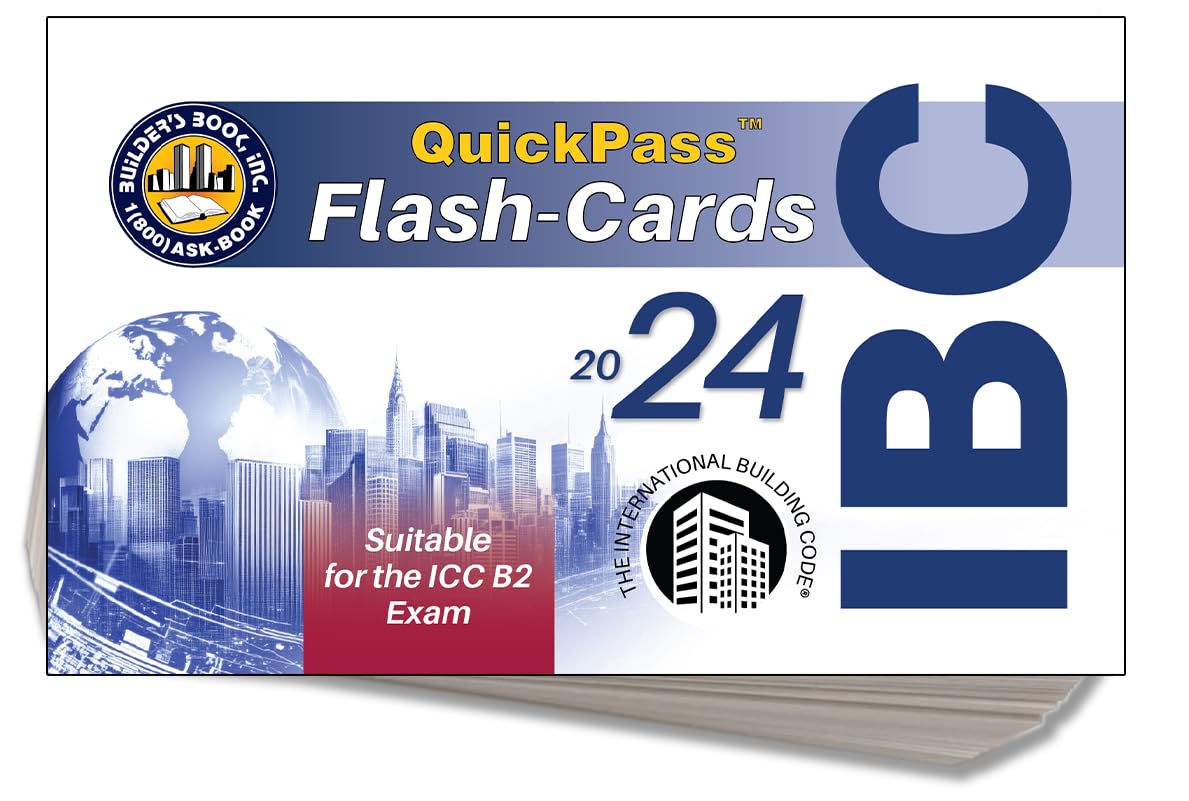 2024 International Building Code IBC QuickPass Flash-Cards: Mary