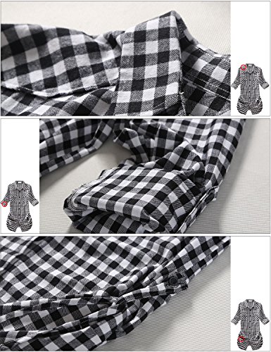 Image of Match Women's Long Sleeve Plaid Flannel Shirt #2021