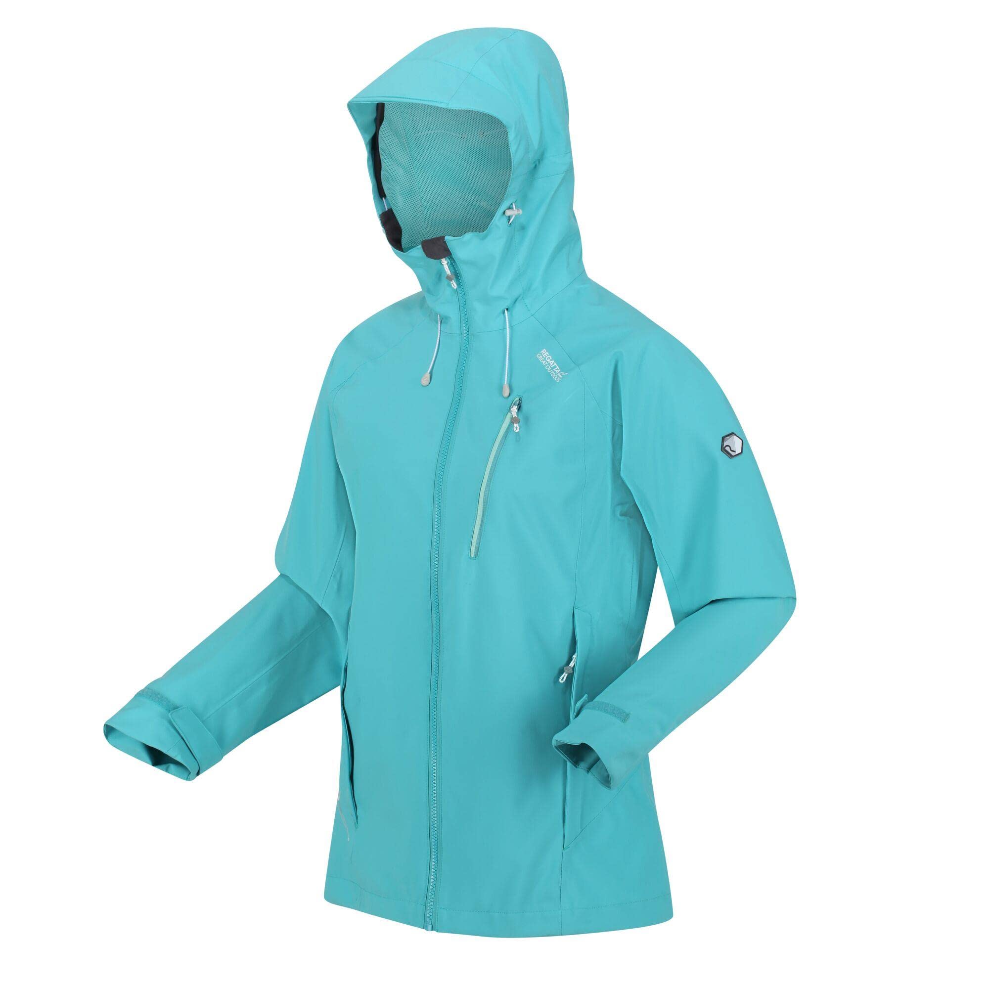 Regatta Women's Turquoise / Birchdale Waterproof Shell Jacket (10 Uk) (Turquoise)