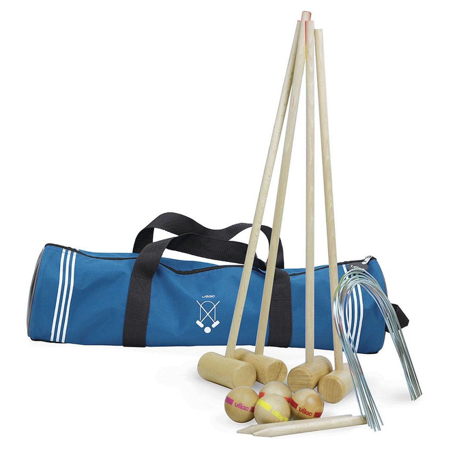 Vilac Jeu de Croquet 2 Joueurs Plein Air Enfants 5 Ans+