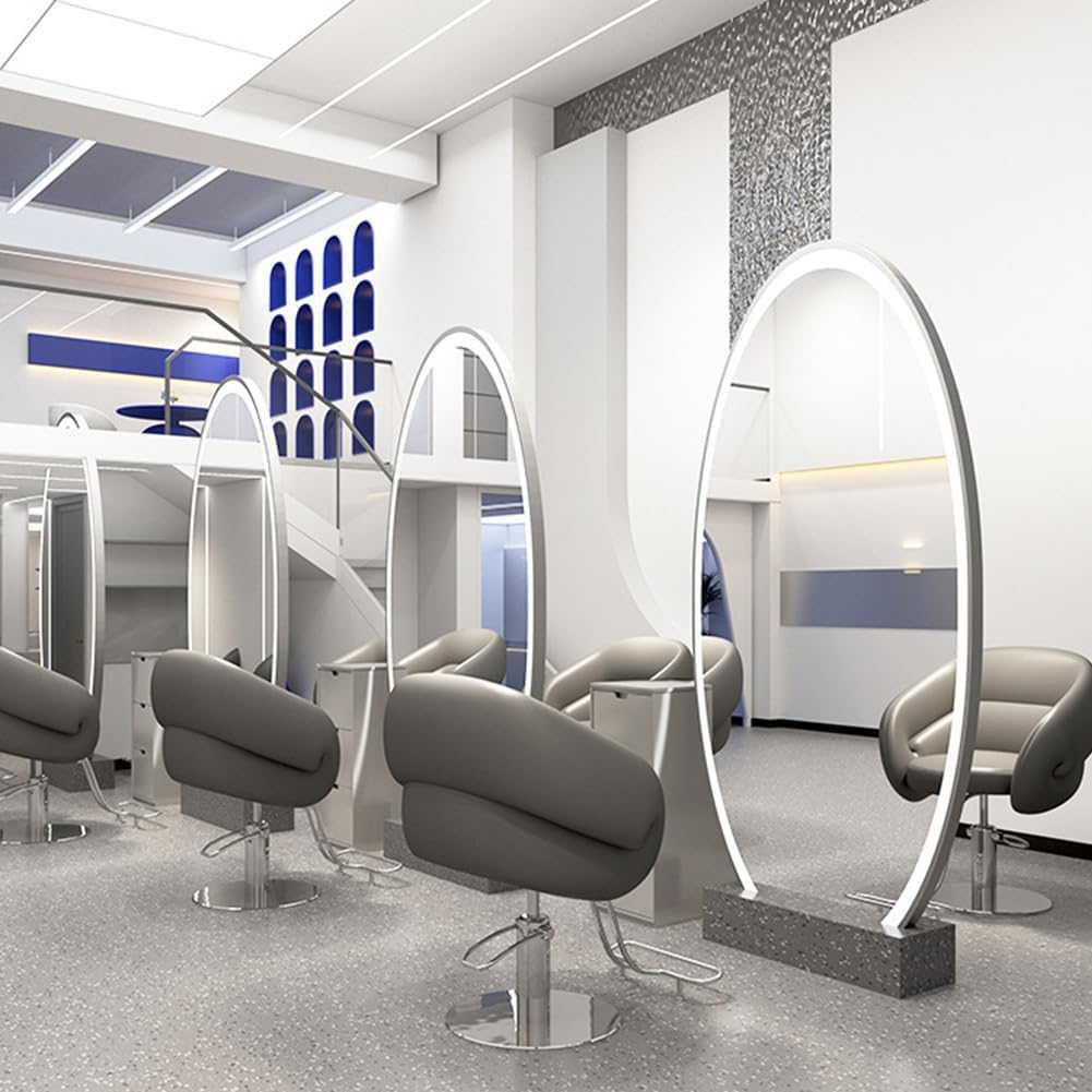 Professioneller Friseurstuhl Mit 360° Drehung Und Hydraulischer Pumpe, Barberstuhl Höhenverstellbar Kapazität 150 Kg Frisörstuhl Für SPA Schönheit(Size:A,Color:Gold)