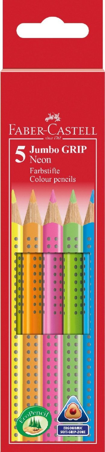 FABER-CASTELL Jumbo Grip Buntstift Weiß, 1 St. >> Büroshop24