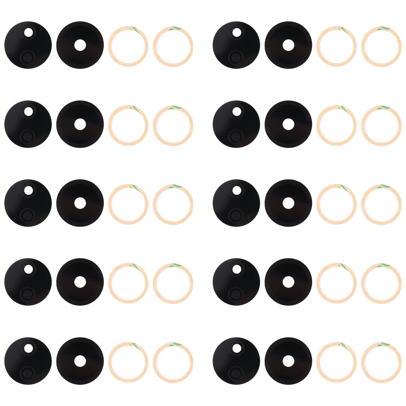 ZYGX TYJJ for vivo Y16 10pcs Back Camera Lens