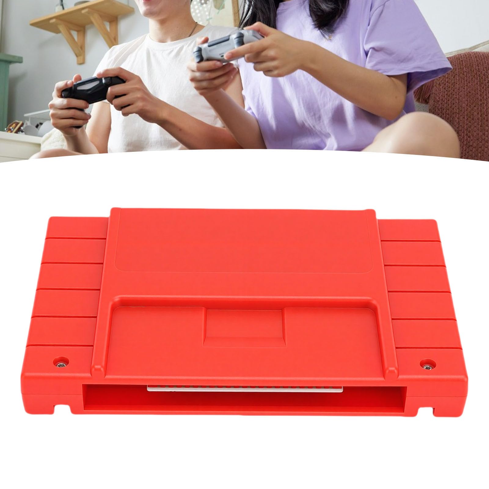 Cuifati Cartucho de Juego 900 en 1, Tarjeta de Memoria Integrada de 8 GB de Funcionamiento Rápido con Función de Guardado para Consola de Juegos de 16 Bits