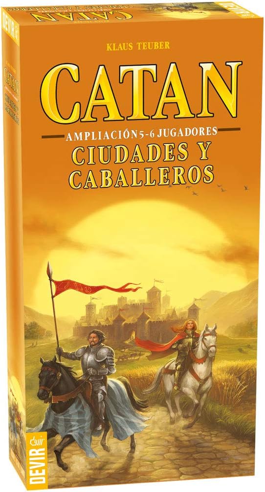 Devir- Ampliacion de 5 y 6 jugadores para Ciudades y Caballeros de Catan, Miscelanea (BGCIU56)