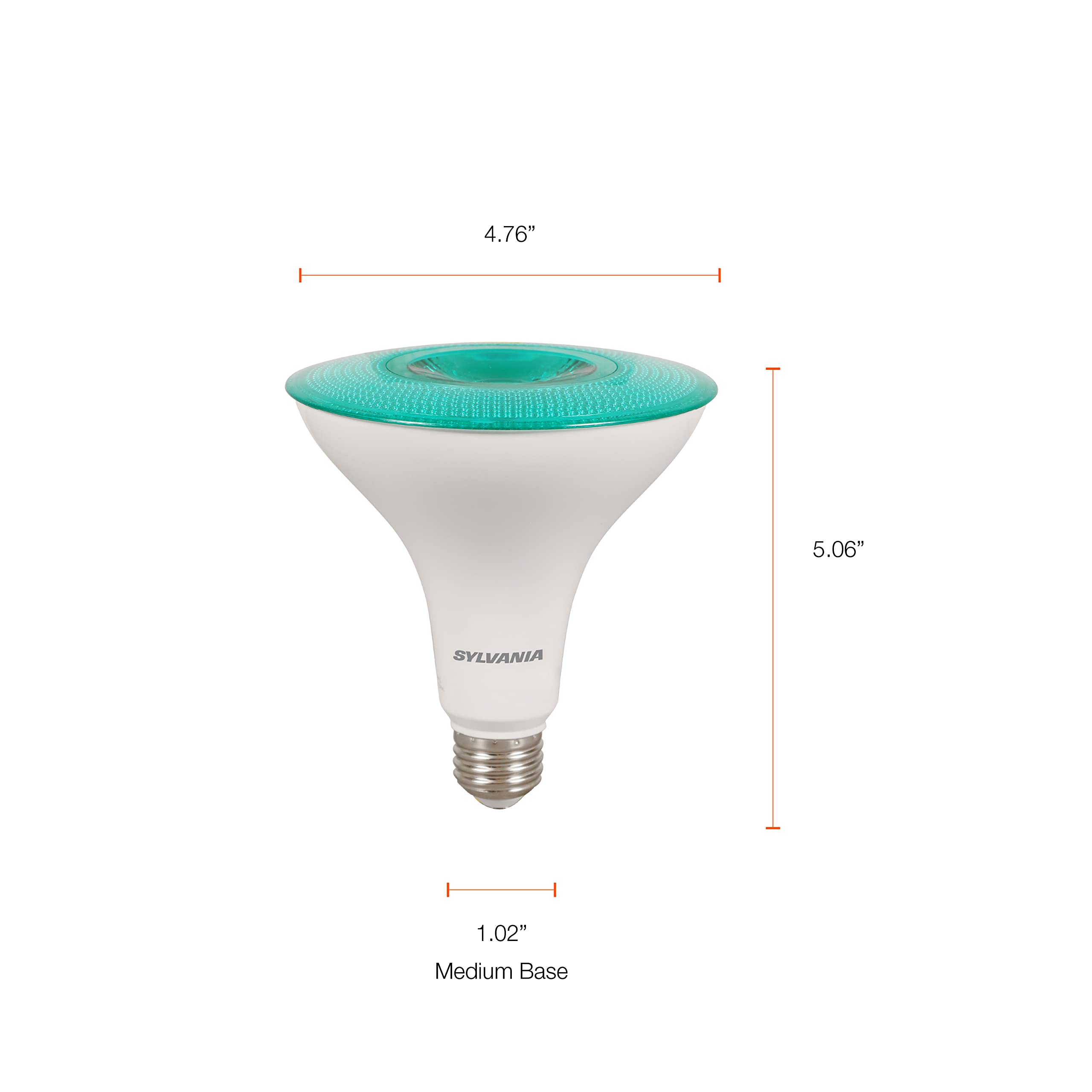 Amazon.com: Sylvania LED Flood PAR38 Green Light Bulb, Efficient