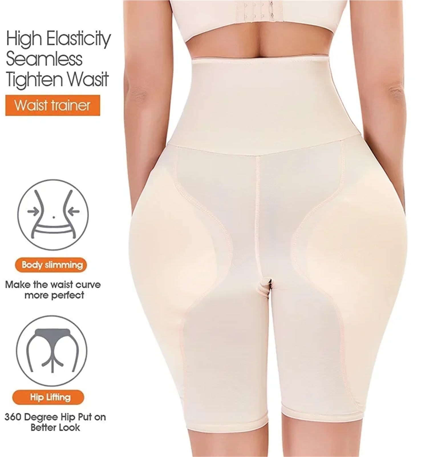 Guaina Contenitiva Donna Mutandine Modellanti for Il Corpo, Mutandine Imbottite, Modellanti for i Glutei Finti, Modellanti for i Fianchi, Modellanti for Le Cosce