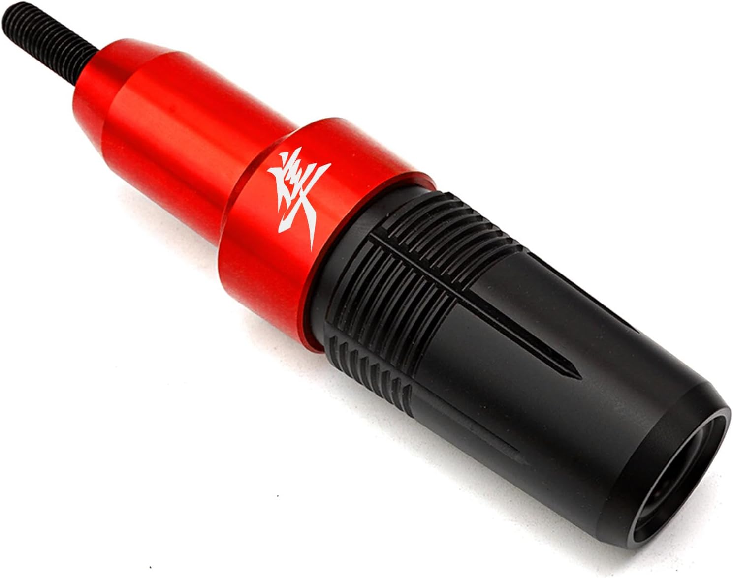 Motorcycle Exhaust Slider Compatible with 2025 HAYABUSA GSX1300R GSX-R 1300 GSX 1300R 1999-2022 2023 2024 Falling Protection Crash Pad Sliders (Red, 2PCS)