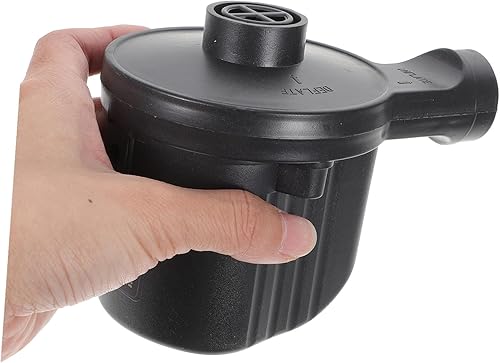 Miniatura 9 de Inflador y deflector de boquilla de bomba de aire eléctrica portátil para colchones de aire, balsas, sofás, ligero, apto para viajes, enchufe de EE.