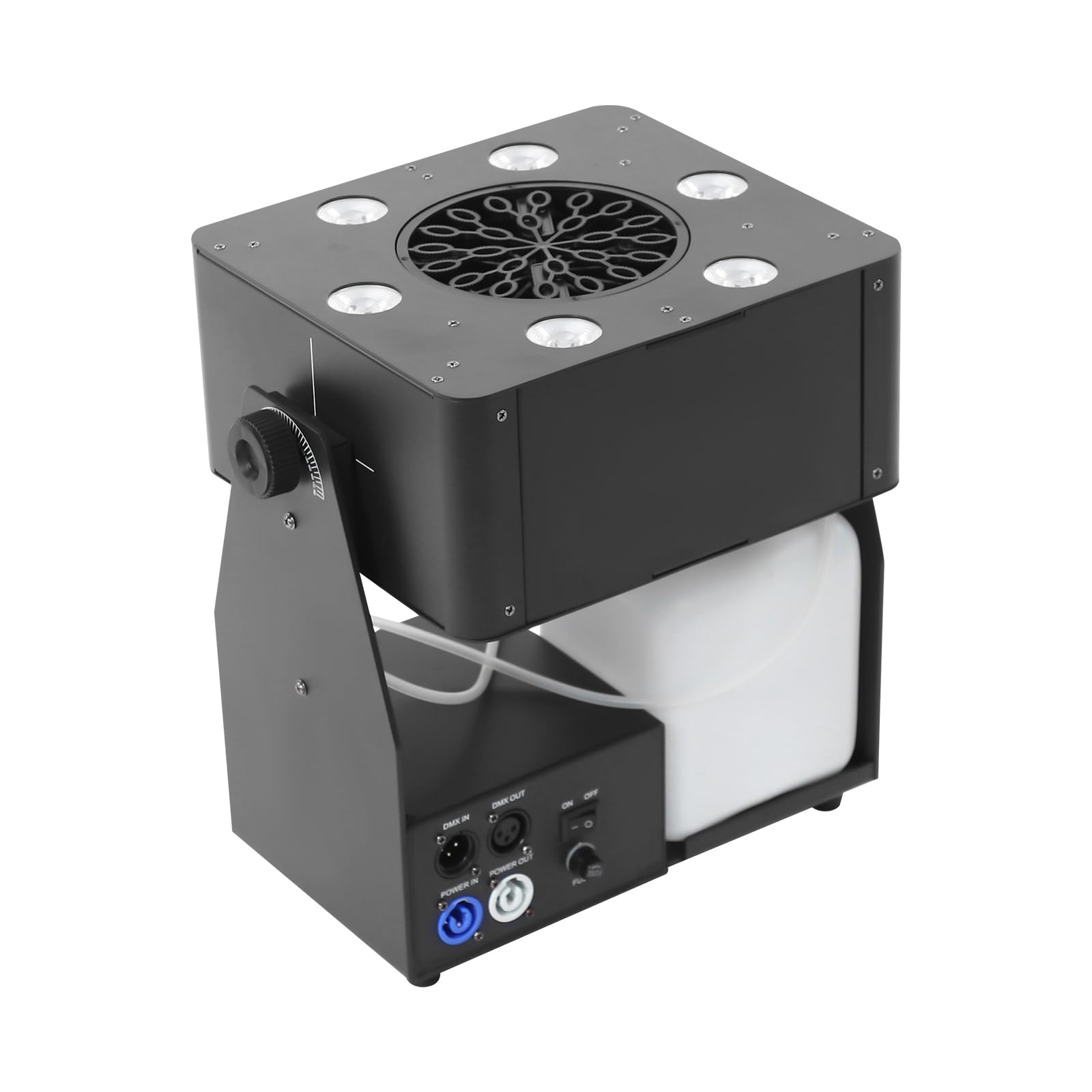 DMX512 maszyna do baniek mydlanych LED, 90 W, RGBW na scenę i imprezę