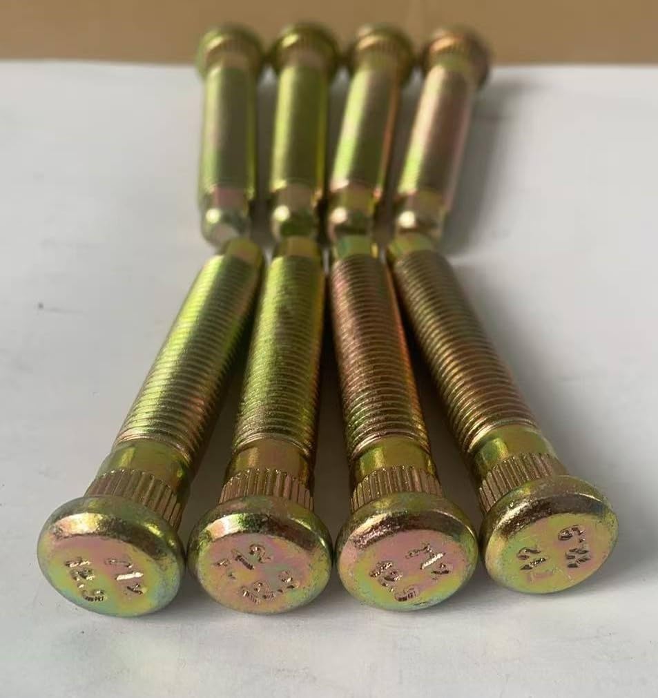 8PCS M12-1.5 Extended Wheel Studs 2.85" UHL Compatible with 4-Lug Wheel Honda Accord Civic CRX, Acura Integra CL 2.5TL