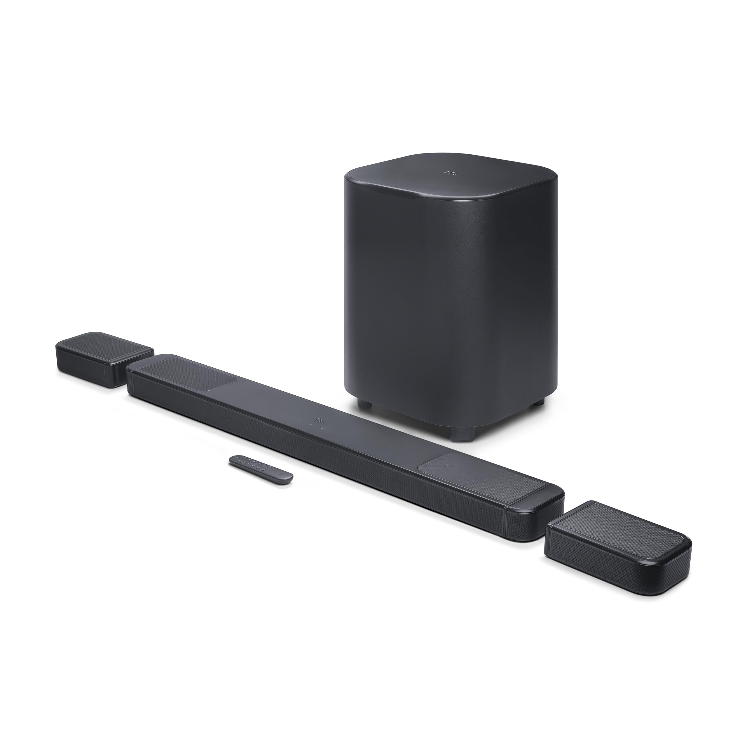 JBLBar 1300XMK2-11.1.4 Channel soundbar System with Detachable Surround Speakers & Dolby Atmos® & DTS:X®, 1570W max Output Power & a 12" Wireless subwoofer (Black)