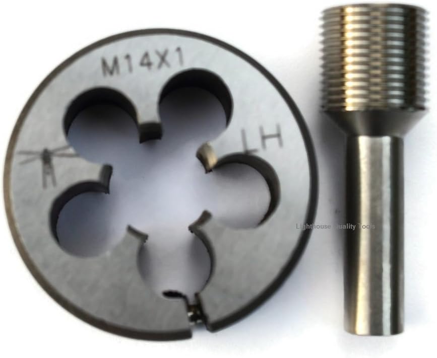 Lighthouse Tools - Adjustable die M14X1 LH + Thread Alignment Tool