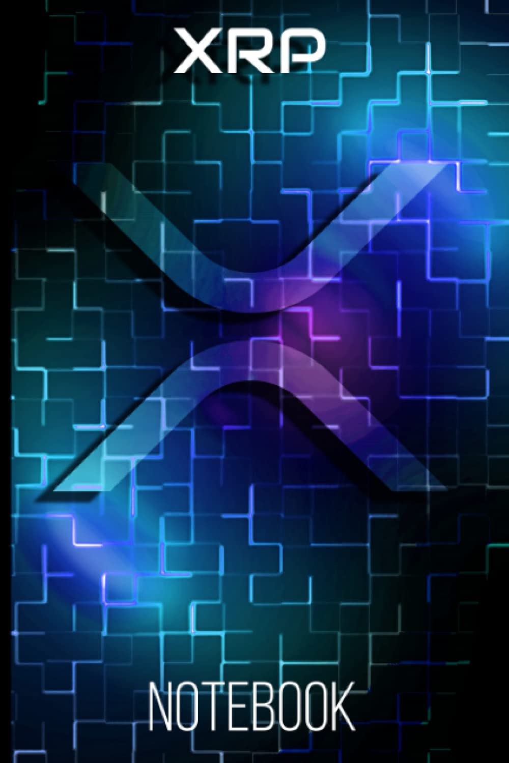 XRP Notebook: 120 Lined Pages 6x9 Notebook: Ripple XRP Cryptocurrency Paperback Blank Book | Crypto Password Journal | Password Manager | Gift (Volume 10)
