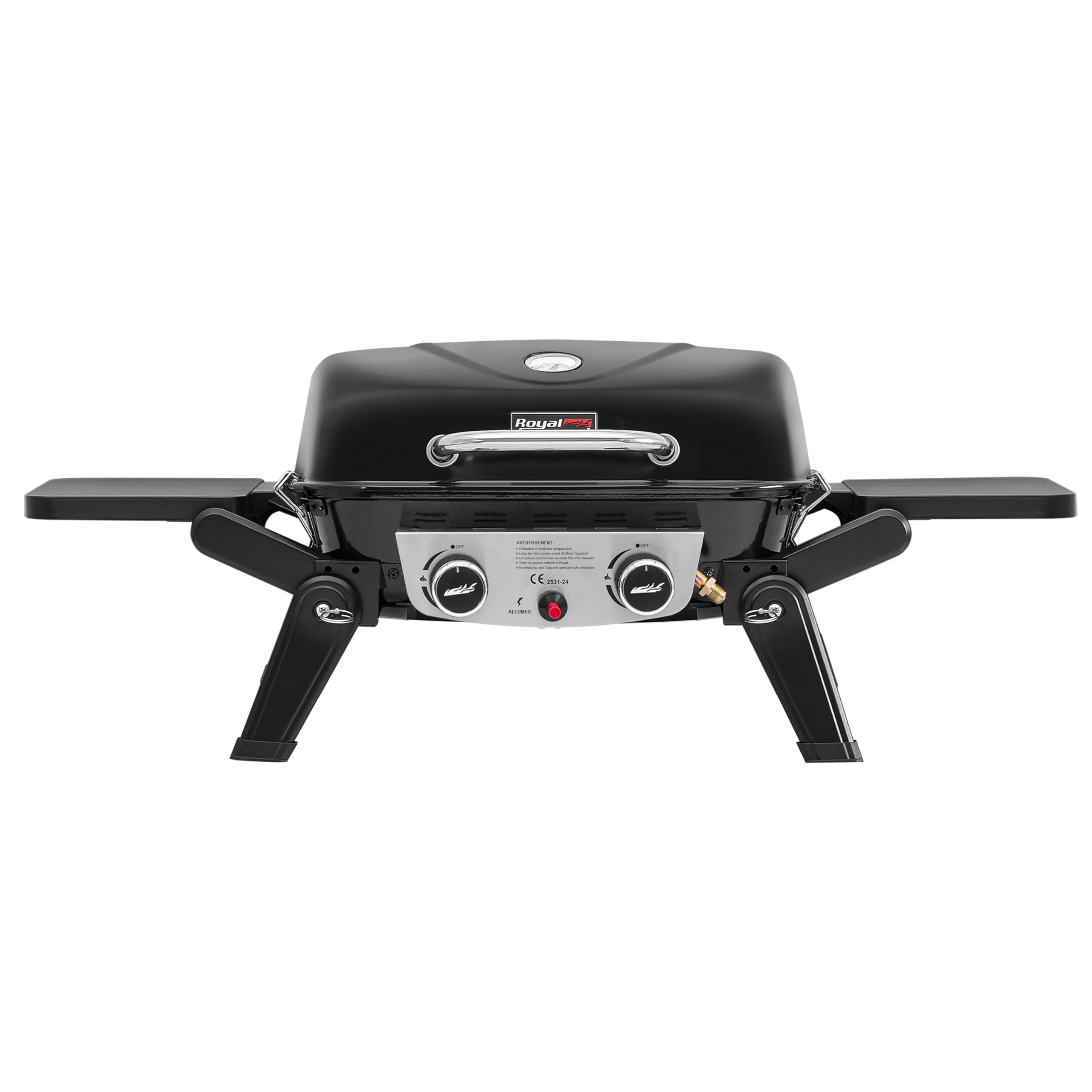 royal gourmet 2 brûleurs portable